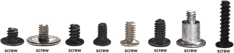 iParto Replacement Screw Set with Spring for Nintendo Switch Console & Joycon Controller Springs Screws Replacement for Nintendo Switch Slide Rail Back Shell Philip's Triwing Head Screws(83pcs) - Image 3